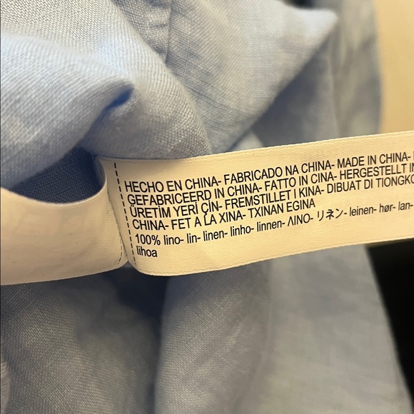 Linen button down - Picture 3 of 3